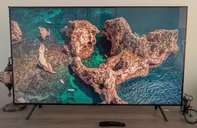 Samsung 55" Q70R QLED Smart 4K UHD TV, View more
