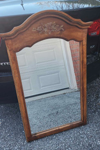 Charming SOLID WOOD Hanging Mirror