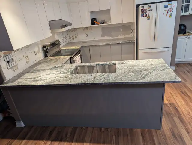 Countertops! Islands! Vanitytops! Granite & Quartz!  in Cabinets & Countertops in Red Deer - Image 8
