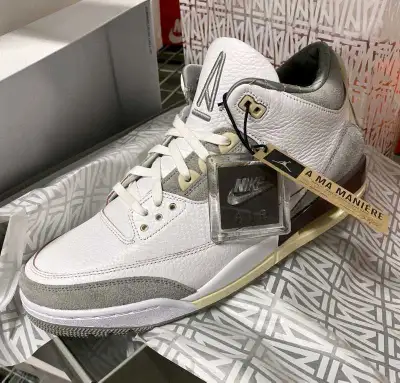 New Men's Jordan 3 A Ma Maniére Shoes Size 11.5 $700, View more