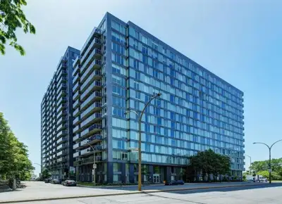 1-br condo in contemporary building for rent, downtown Montreal