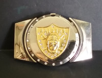 Belt Buckle - Oakland Raiders (Removeable Lighter)