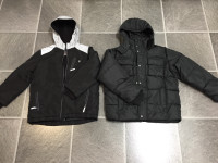 kids size 6-7 winter jackets EUC OLD NAVY or BRAND NEW JOE $30ea