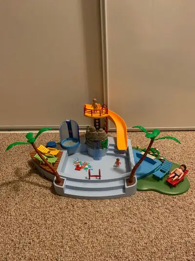 Great toy. Can fill with actual water. Working shower. Looking for a new home. Includes everything p...