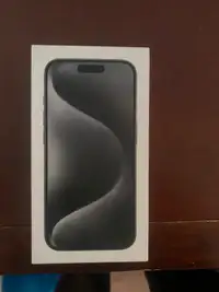 IPhone 15 Pro Brand new never been activated!
