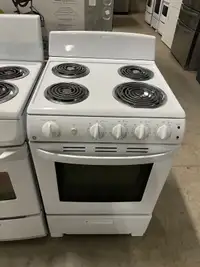 GE 24” coil top electric stove 