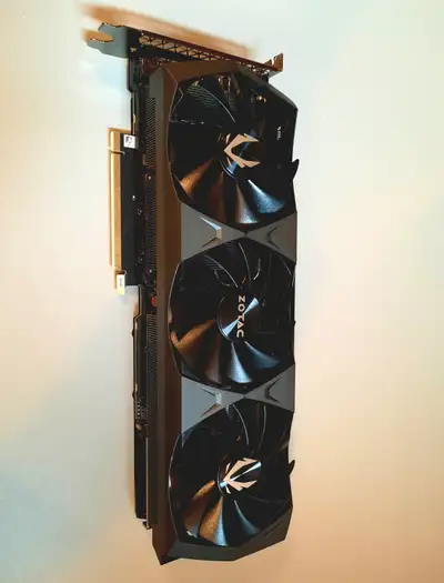 Barely used Zotac RTX 3080 OC in excellent shape. Full specs: https://www.techpowerup.com/gpu-specs/...