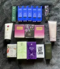 New in boxes purfumes and lotions priced seperatly 