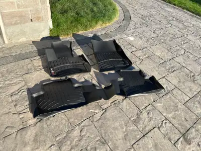 BMW X3 M40i weather techs for a 2018 front and rear