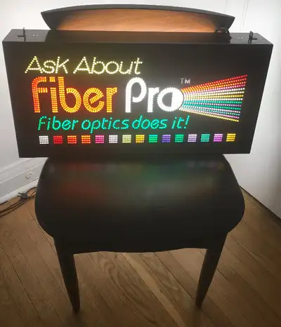Light up sign., View more
