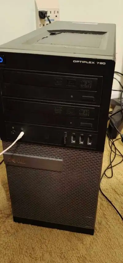 Dell Desktop Computer PC 12GB Ram 1TB Storage 2400CPU 3.1GHz, View more