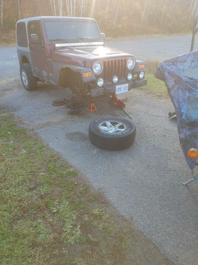 Parting out a 2003 tj