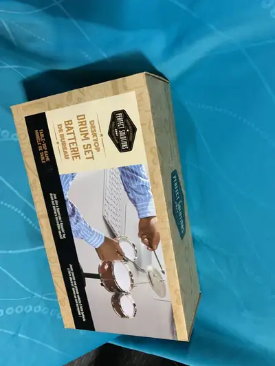 Desktop drum set, View more