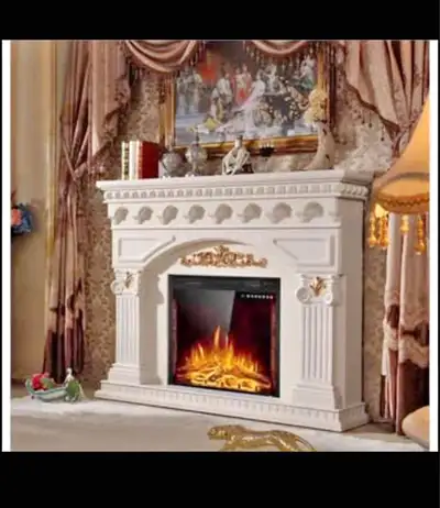 26 Inch Recessed Electric Fireplace heater with Remote Control , View more