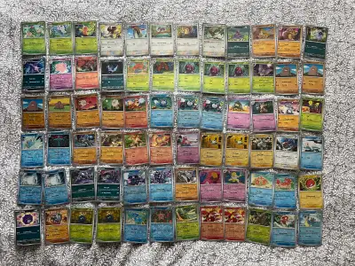 Selling my extra pokemon cards from the 151 set. Total of 157 cards, in NM (near mint) condition: 72...