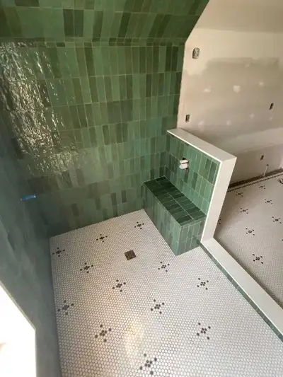 Professional tile installation & Custom bathroom renovations, View more