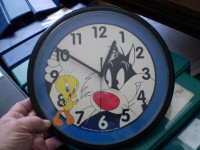 Sylvester & Tweety Quartz Wall Clock