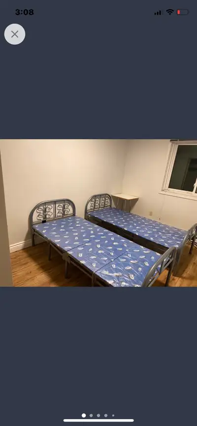 private room on upper floor for boys only