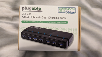 Plugable 7 port USB Hub, View more