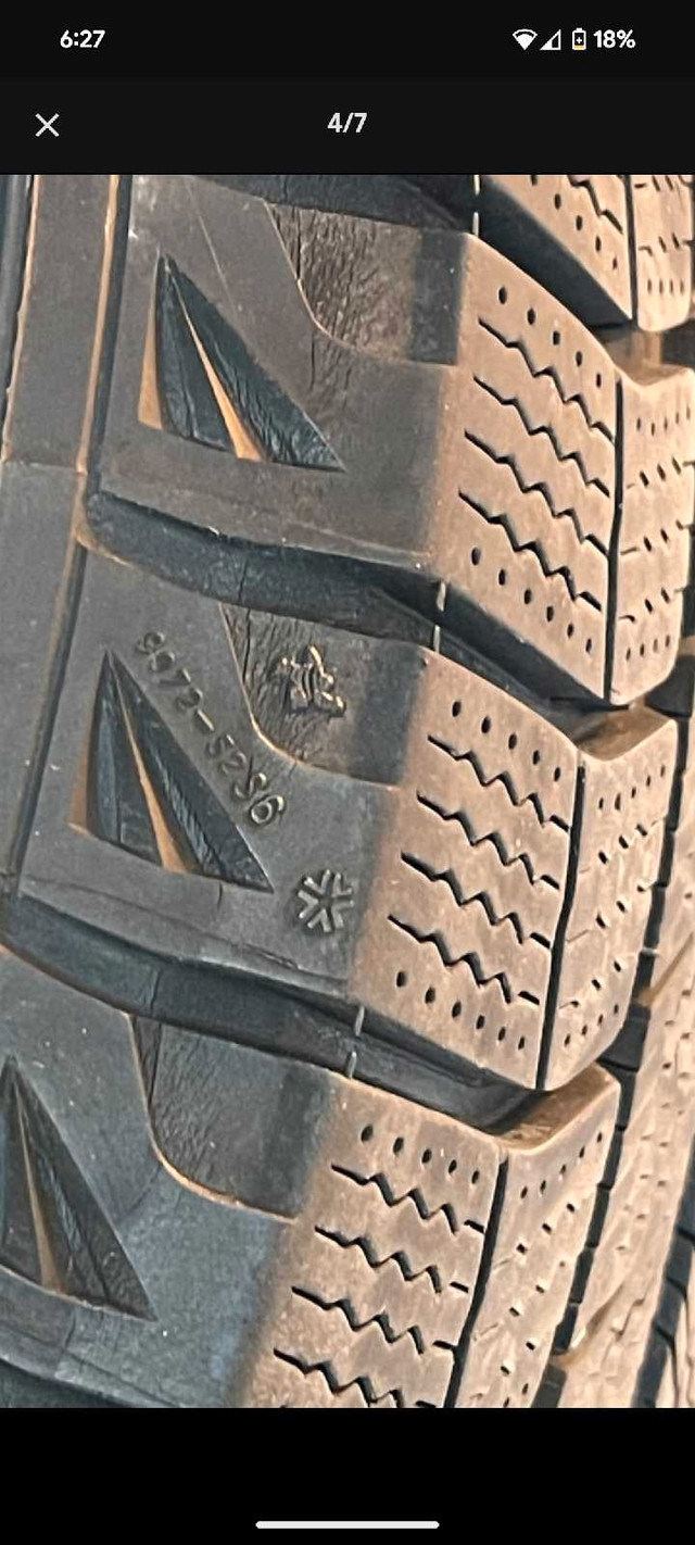 Michelin winters 255/55/18 in Tires & Rims in Kitchener / Waterloo - Image 4