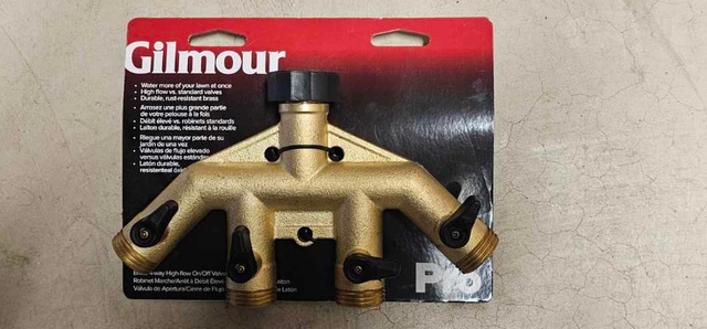 Gilmour Quad Shut-off Valve in Other in City of Toronto - Image 2