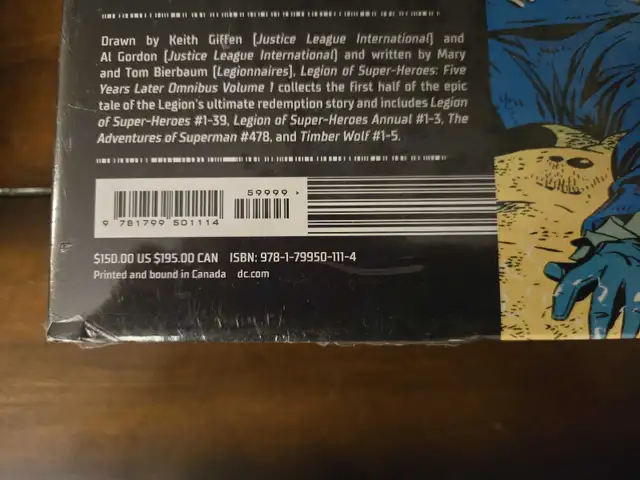 Legion of Super-Heroes 5 Years Later omnibus 1 and 2 in Comics & Graphic Novels in Kingston - Image 5