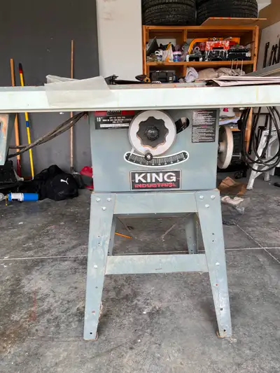 King Industrial Table Saw, View more