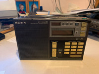 Sony icf 7600d shortwave radio. 