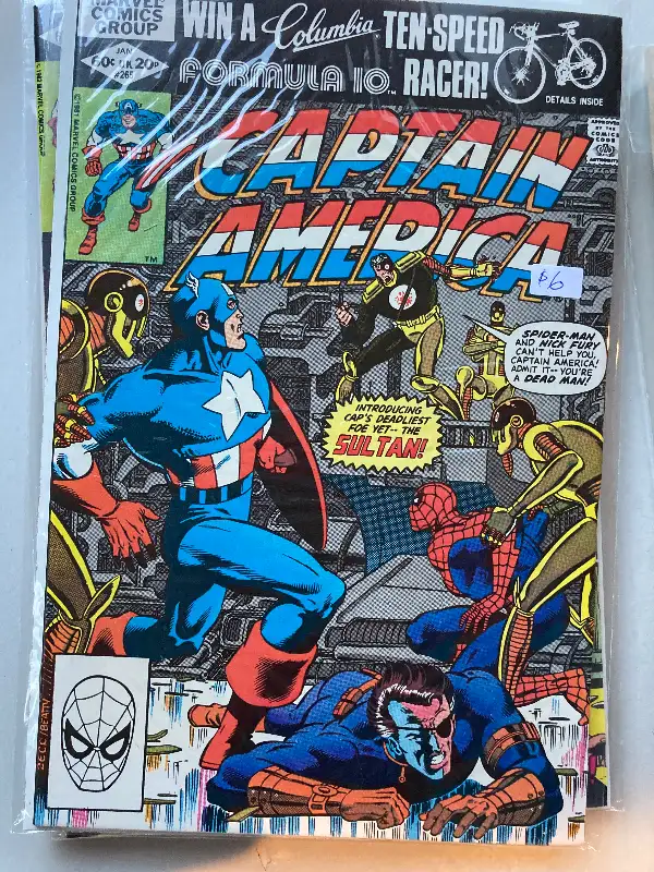 Marvel  Comics Captain America Comics, Collector Grade in Comics & Graphic Novels in Trenton - Image 7