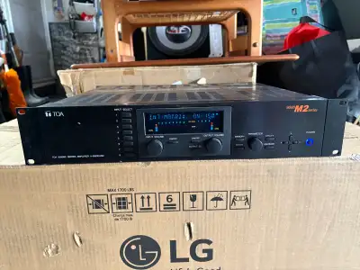 TOA A-9060DHM2 9000M2 Digital Mixer Amplifier w/ Input Modules , View more