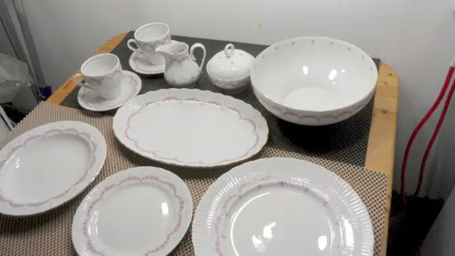 Vintage Fine Porcelain China 45 set - New, Mint in Kitchen & Dining Wares in St. Catharines - Image 4
