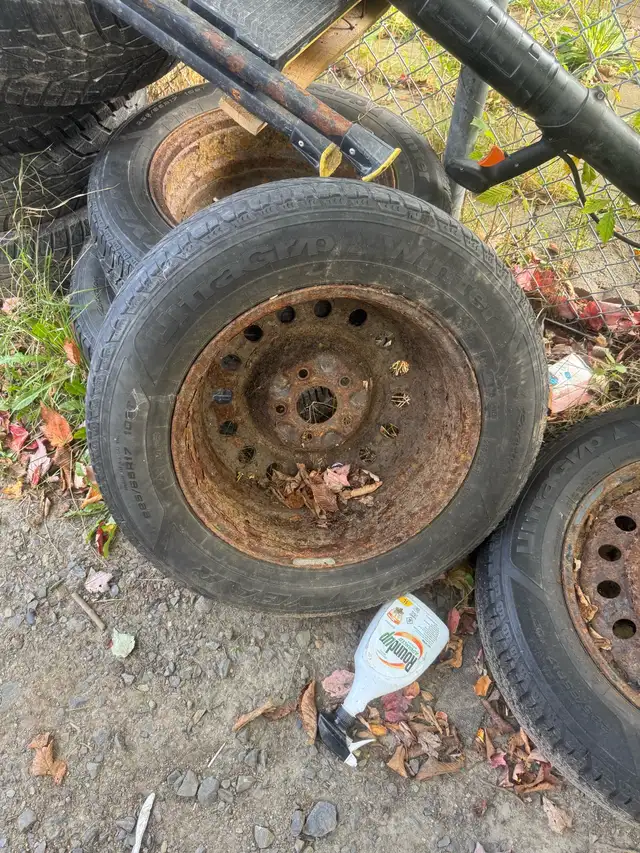 winter tires 8 4 on rims  in Tires & Rims in City of Halifax - Image 2