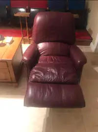 La-Z-Boy recliner leather chair