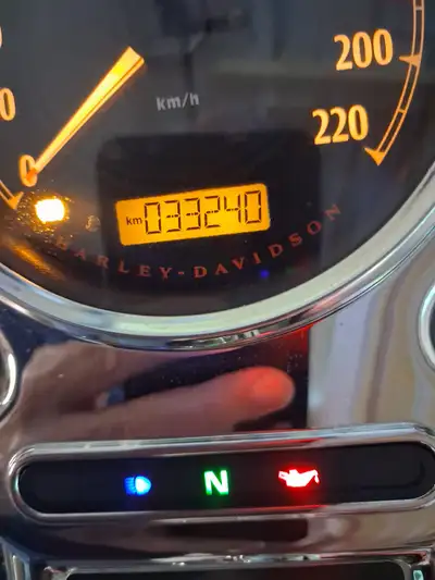 Harley Davidson switchback new tires last year chrome everywhere looks like new never dropped. Phone...