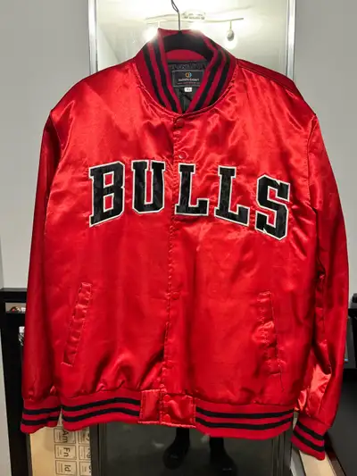 Bulls Red Bomber Jacket Men’s XL, View more