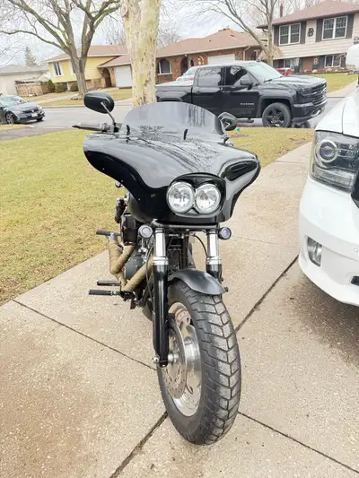 Just testing the waters on my 08 fatbob 6 speed 1600cc with very low 16,500 miles on it, regular mai...