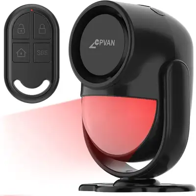 CPVAN Motion Sensor Alarm with Remote Control BNIB, View more