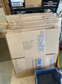 Free. Packing boxes. 