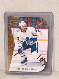 Timothy Liljegren 2020 Rookie Hockey Card Toronto Maple Leafs