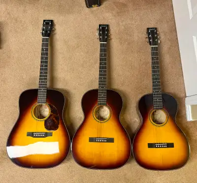 FS/FT Larrivee Custom 44 Series Silver Oak Acoustic Guitars, View more