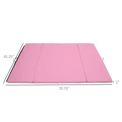 4'x6'x2'' Folding Gymnastics Tumbling Mat, Exercise Mat with Car, View more