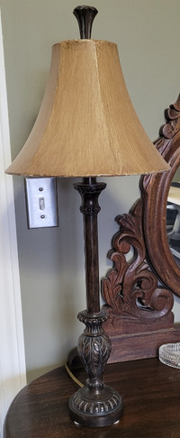 Table Lamp - Metal base and body