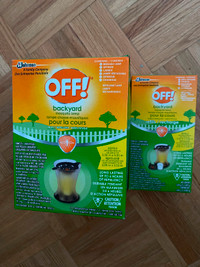 Off! Mosquito Lamps and Refills
