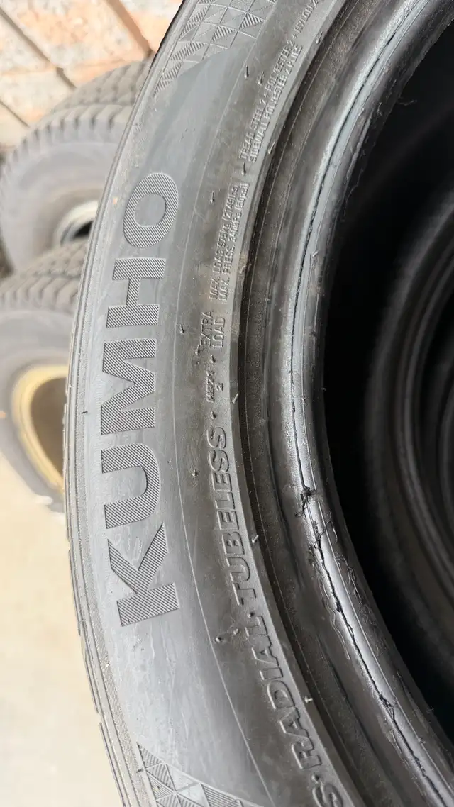 Tires X 4 - Khumo in Tires & Rims in City of Toronto - Image 5
