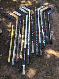 Hockey sticks , wood and compost made, R/L hand,GOALIE STICKS