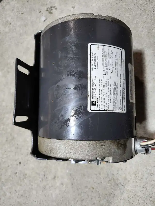 Moteur de ventilateur Emerson in Heating, Cooling & Air in Gatineau - Image 3