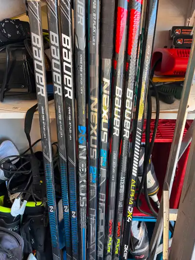 Left Hand Hockey sticks - 40$ each
