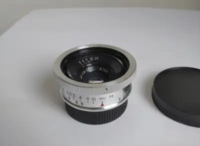 Orion 15 28mm f/6 Film Camera Lens LTM M39 Leica Mount USSR, View more
