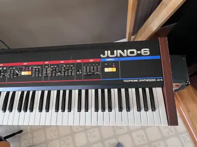 Roland Juno-6 Analog Synthesizer – 1980s Classic - Serviced, View more