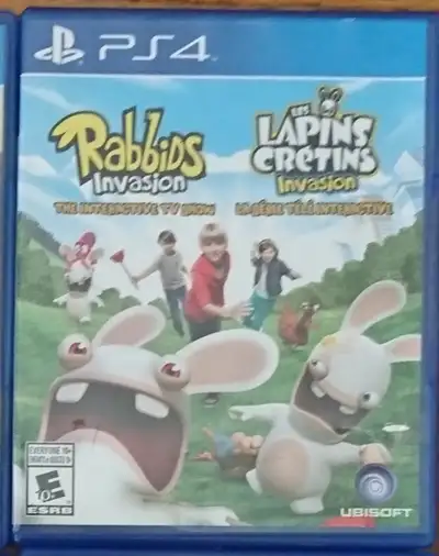 Rabbids Invasion (French: Les Lapins Crétins: Invasion) for PS4, View more
